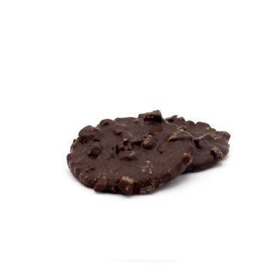 Dinkel Knusperwaffeln mit Ingwer und Zartbitter Schokolade