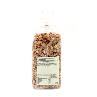 Dinkel Knusper Müsli Schustermühle