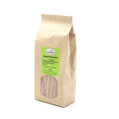 Dinkelnudeln Spaghetti Schustermühle