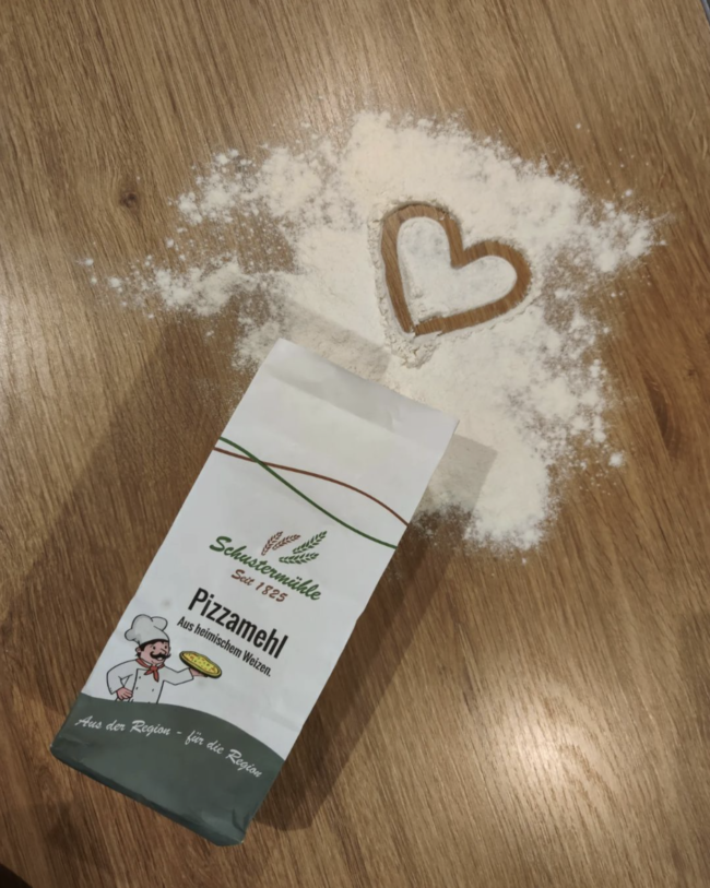 Pizzamehl von der Schustermühle
