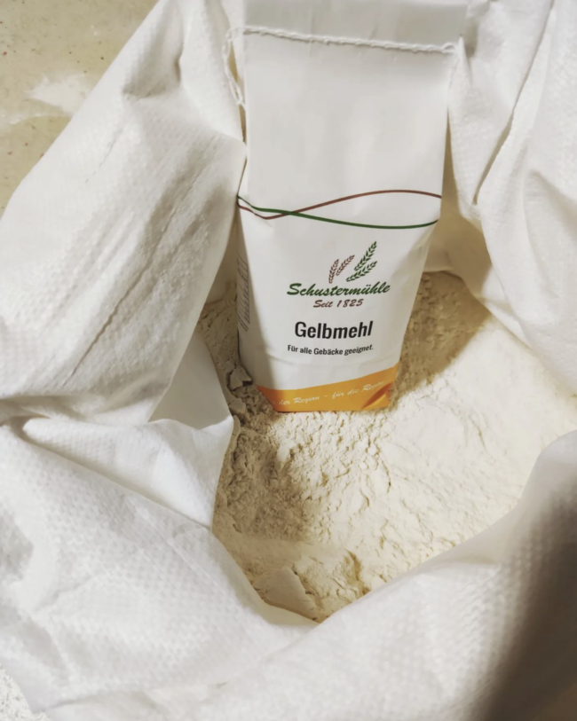Gelbmehl Gelbmehl Weizen Mehl Schustermühle